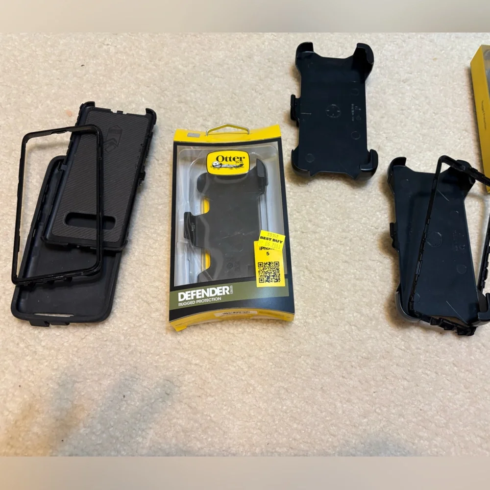 Lot 7 Otter Defenders Holster Replacements w/clip Etc for Misc older phones